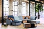Salon d'angle tendance contemporaine