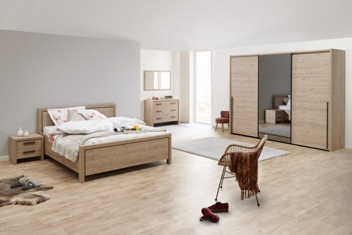 Chambre à coucher decor chêne clair – Image 3