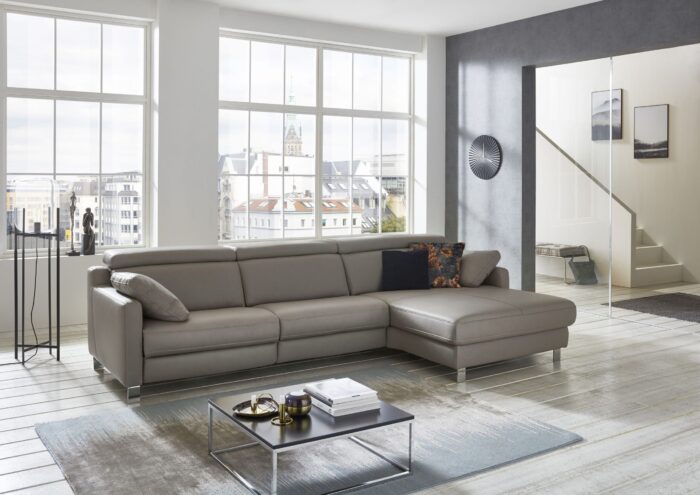 Canapé avec chaise longue Hukla – Image 3