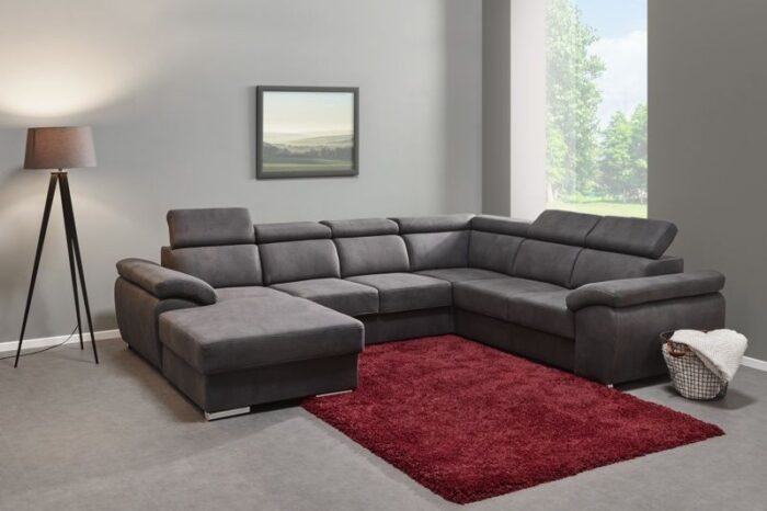 Salon d'angle avec chaise longue – Image 1