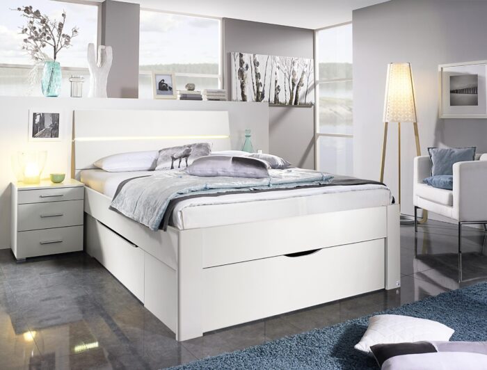 Lit tiroirs blanc – Image 4