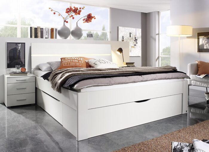 Lit tiroirs blanc – Image 8