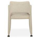 Chaise Jones avec accoudoirs et roulettes – Image 2