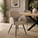 Chaise Jamy accoudoirs