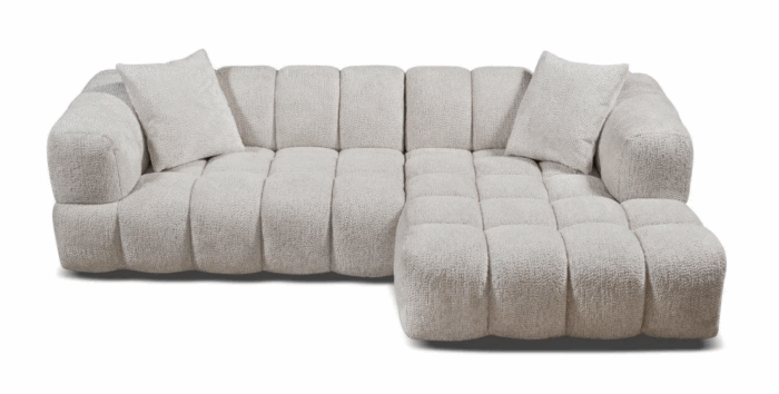 Salon d'angle tendance contemporaine – Image 3