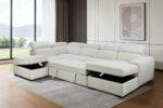 Salon d’angle en U convertible