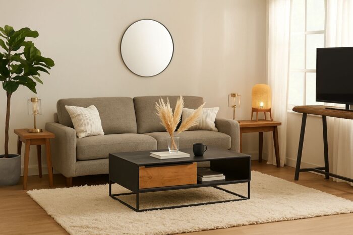 Table basse industrielle Toulon – Image 4