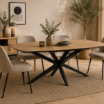 Table Oval Danois allongeable