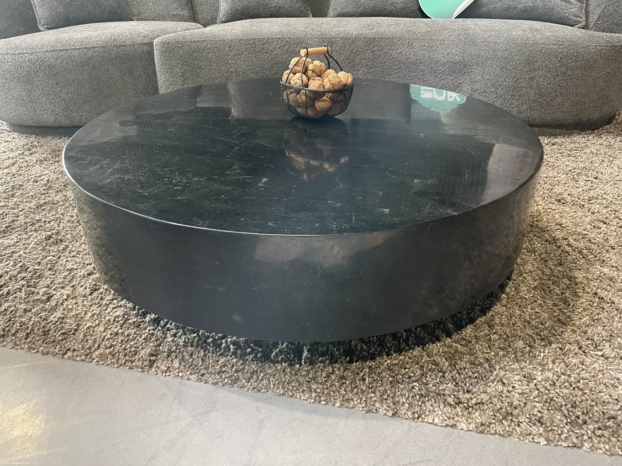 Table ronde marbre Table de salon Marbre – Image 1