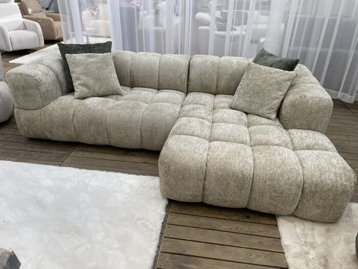 Salon d'angle tendance contemporaine – Image 2