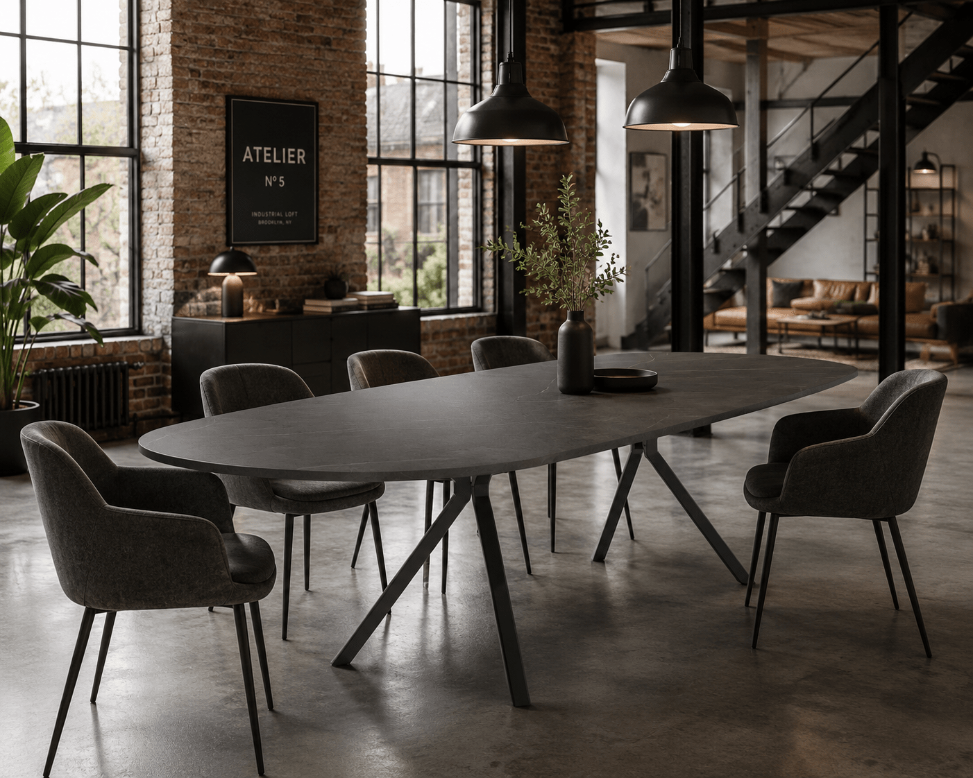 Table onyx 240 perfecta Table allongeable Onyx – Image 1